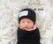 Custom Embroidered Newborn Baby Hat, Monogrammed Baby Hat, Beanie with Name, Personalized Baby Gift, Newborn Photo Prop, Baby Name Reveal product 2